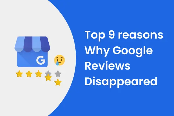 Why Google reviews are not showing